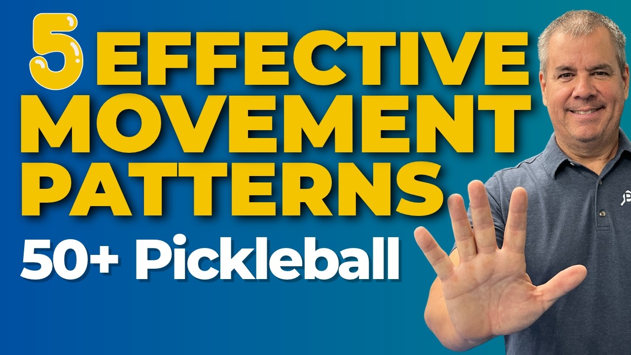Pickleball footwork for safety: 5 movement patterns for 50+ players