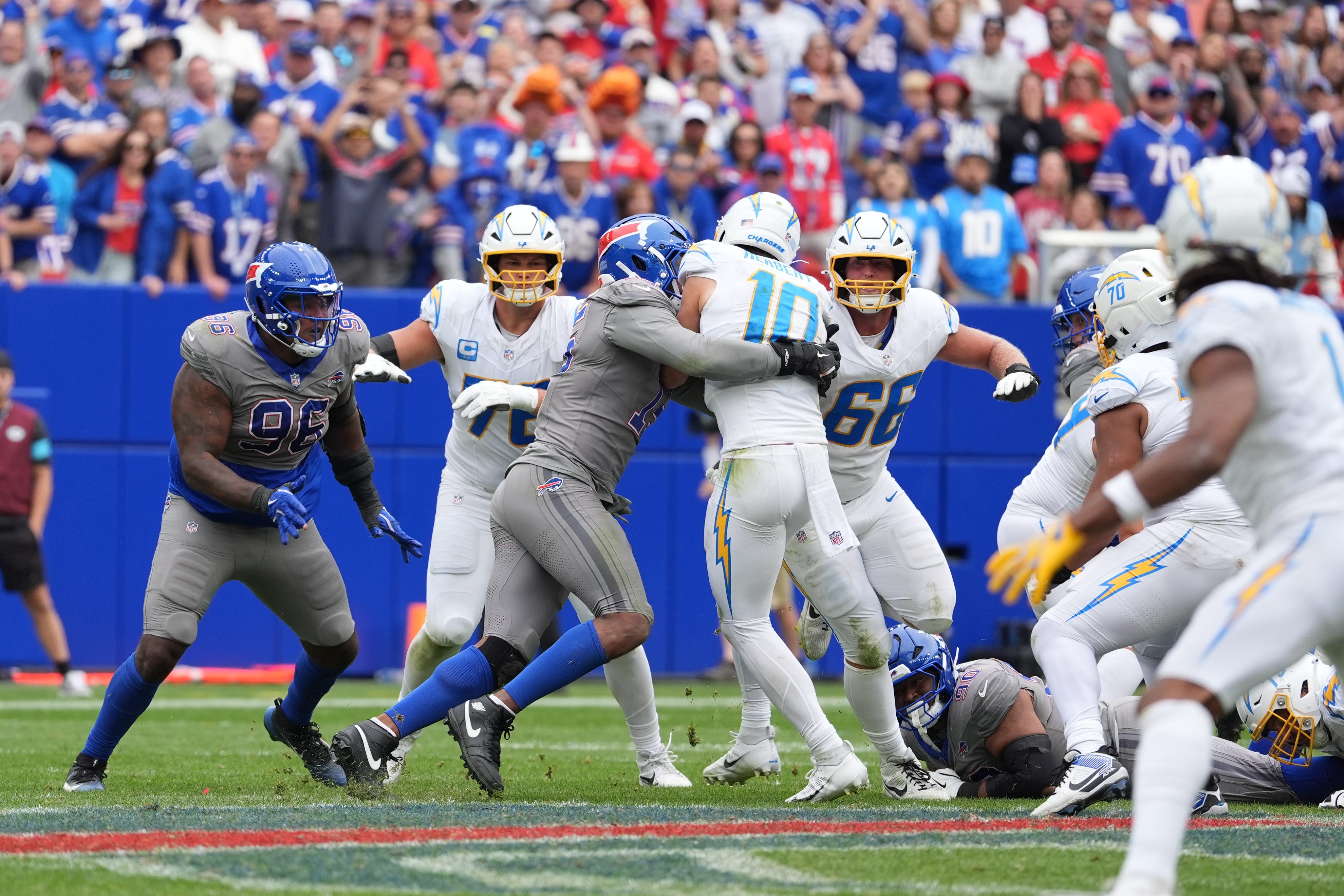 Bills' Greg Rousseau off to start not even Bruce Smith ever had