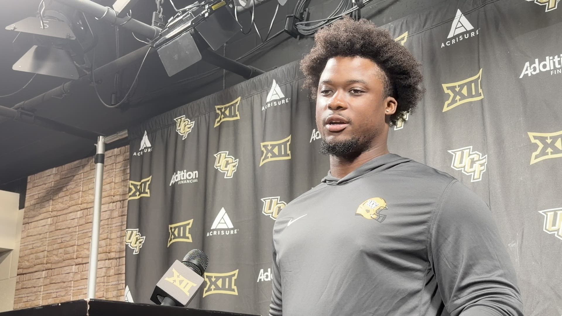 UCF defensive tackle RJ Jackson Jr. discusses injury recovery and return