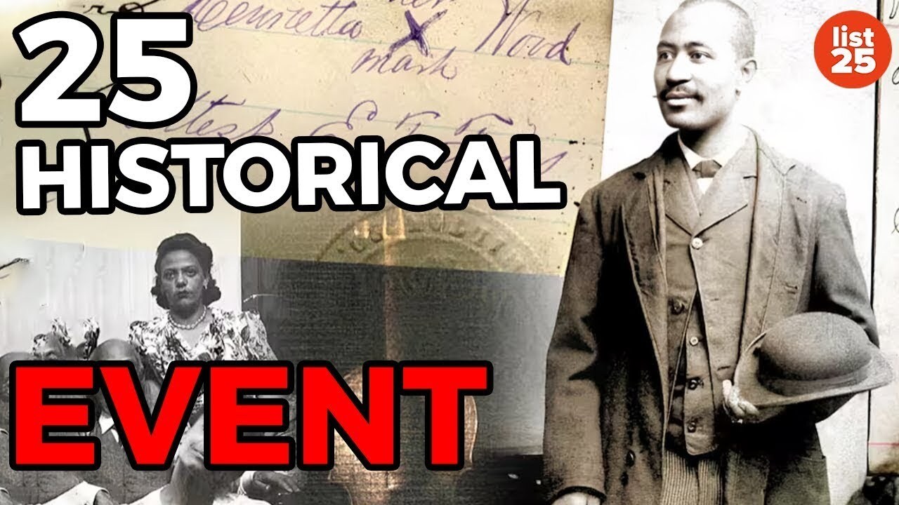 25 little-known historical events that deserve more attention