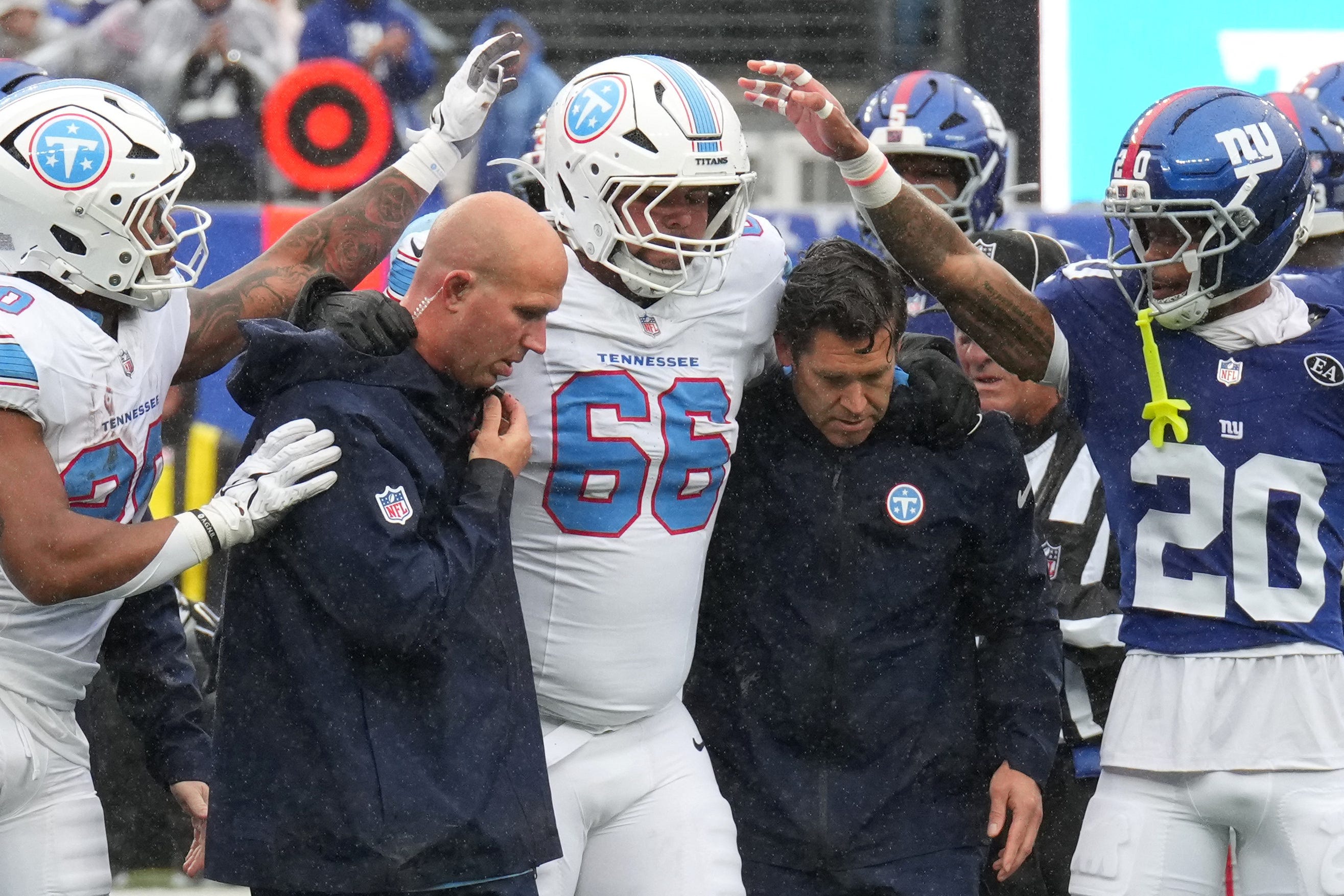 Titans face some offensive line injury concerns heading into Week 4