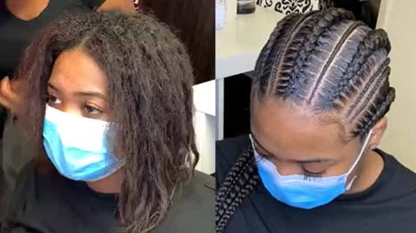 Getting back into braiding with a fresh stitching session