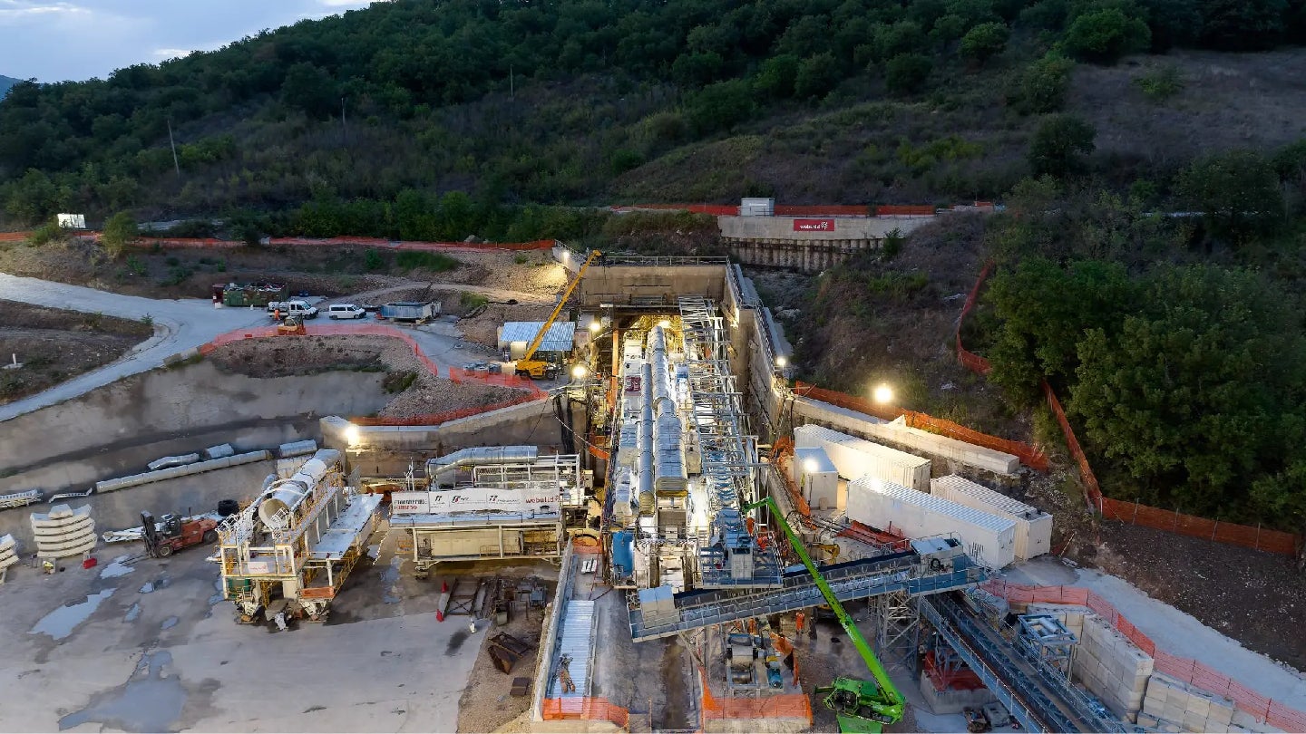 Webuild starts boring Melito tunnel on Naples-Bari rail project