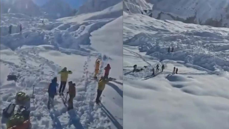 Video emerges from snow-covered Nepal peak where 4 died in avalanche