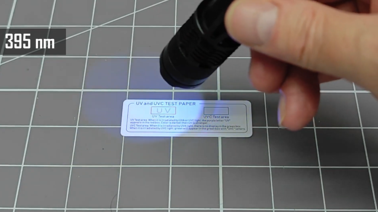 What the UV spectrum reveals about GM tube sensitivity