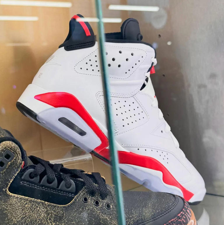 Primer vistazo a las Air Jordan 6 “White Infrared” 2026: regresan con ...