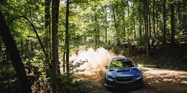 Sitting shotgun in Subaru’s open-class rally car is the ultimate thrill ...