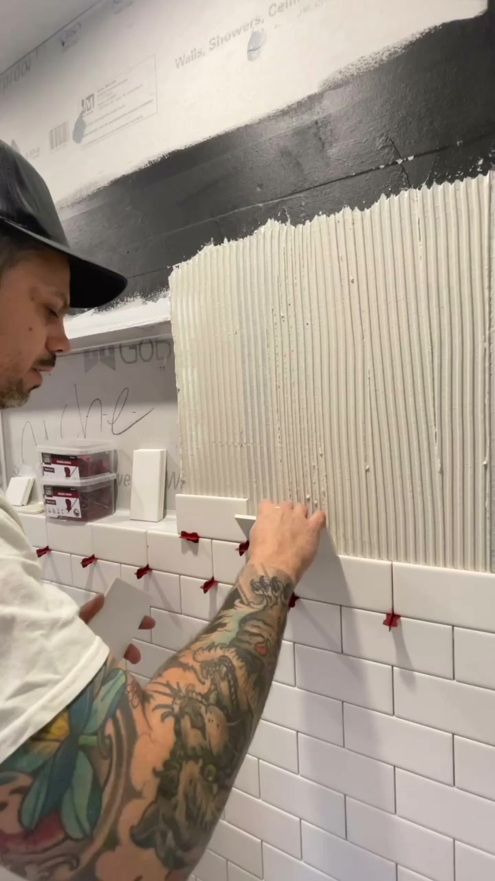 Do you prefer using spacers for subway tile
