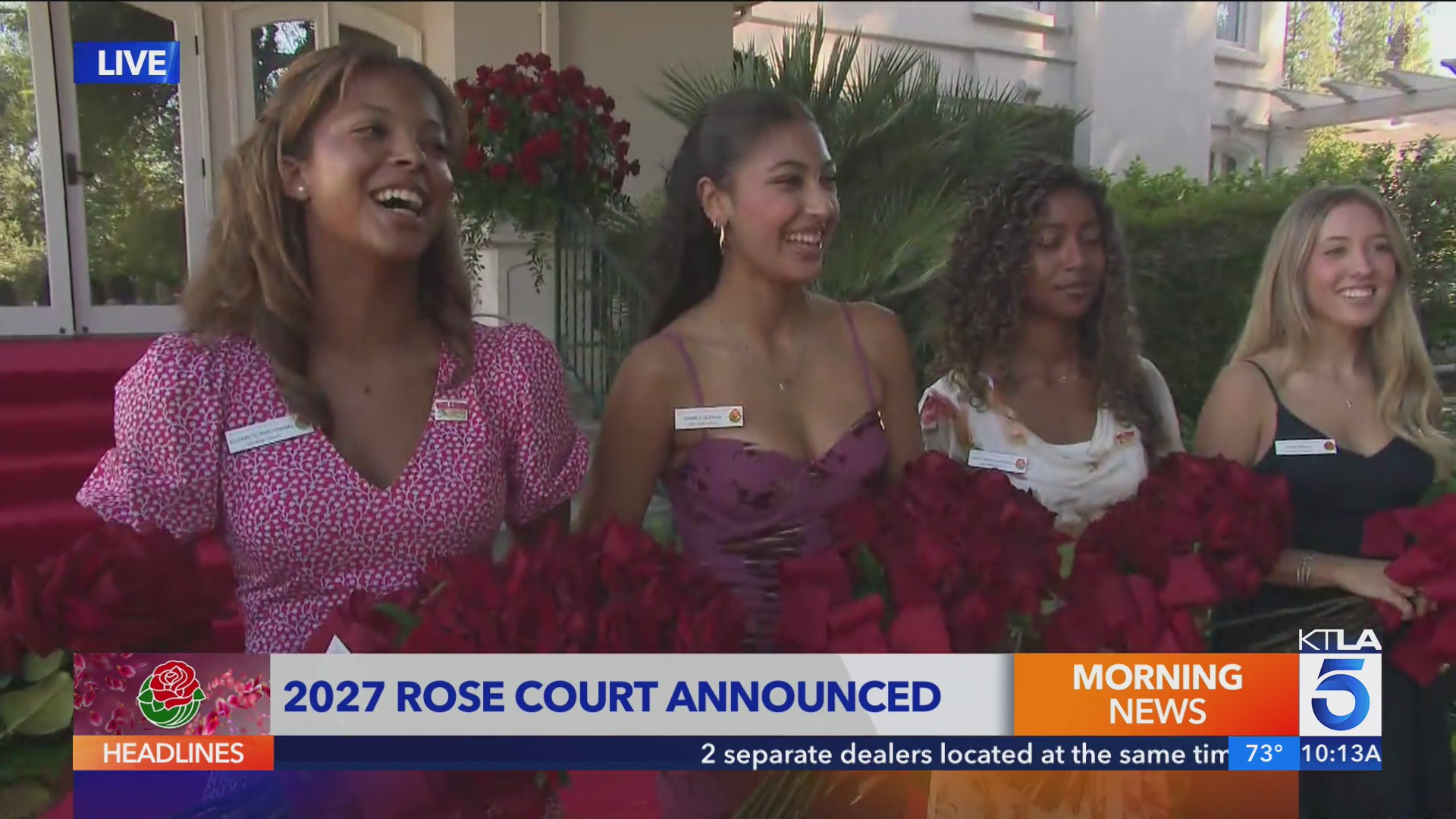 Meet the 2027 Tournament of Roses Rose Court