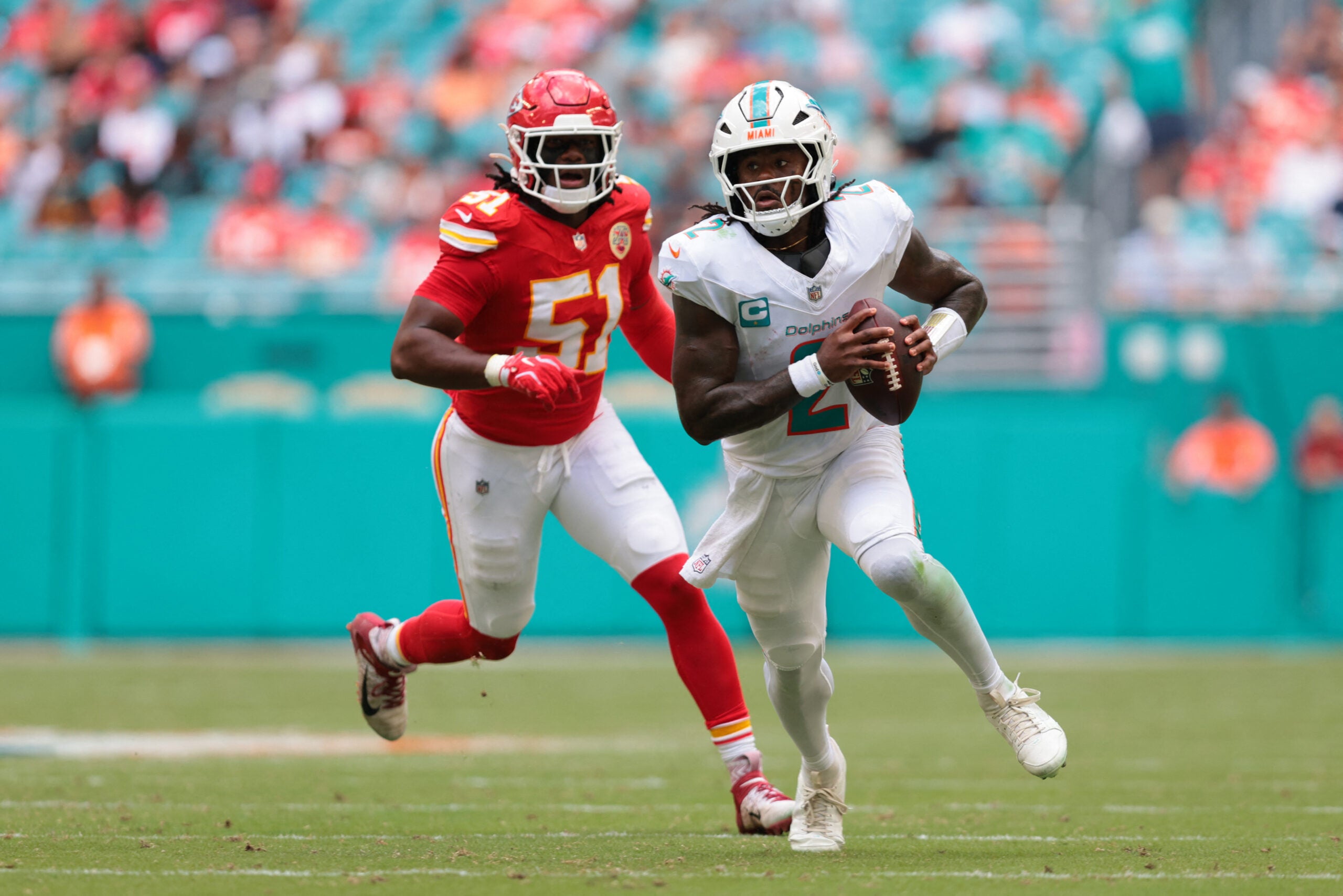 A former Miami Dolphins star just raised an uncomfortable question ...