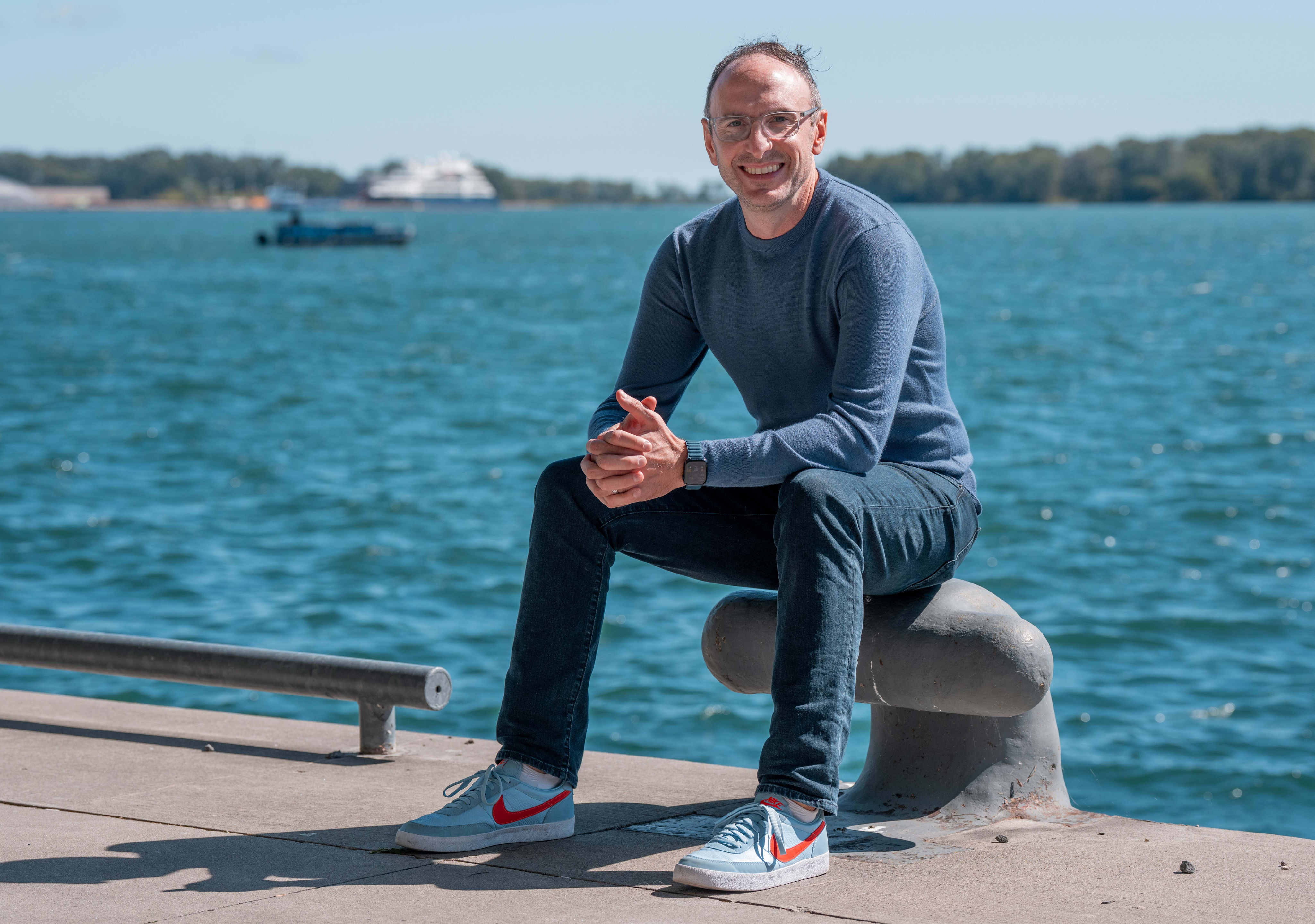 A MapQuest exec visited Toronto to pay his respects to Lake Ontario