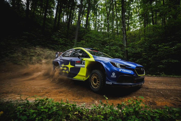 Sitting shotgun in Subaru’s open-class rally car is the ultimate thrill ...
