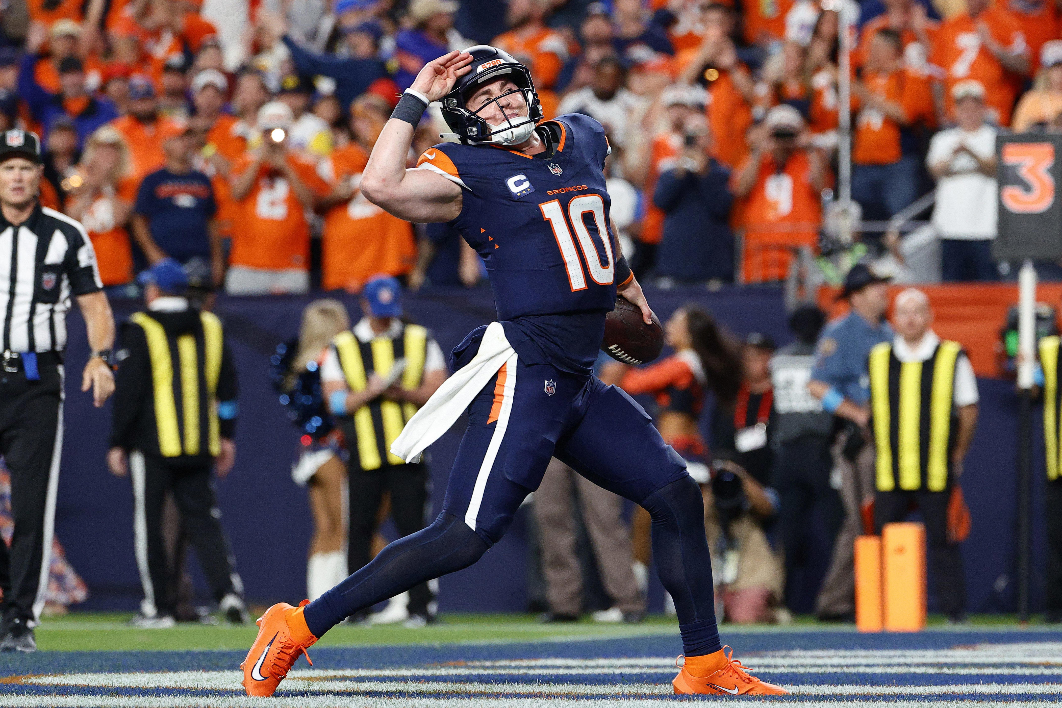 Bo Nix has been insanely clutch for Broncos (Pat Surtain’s dad reacts)