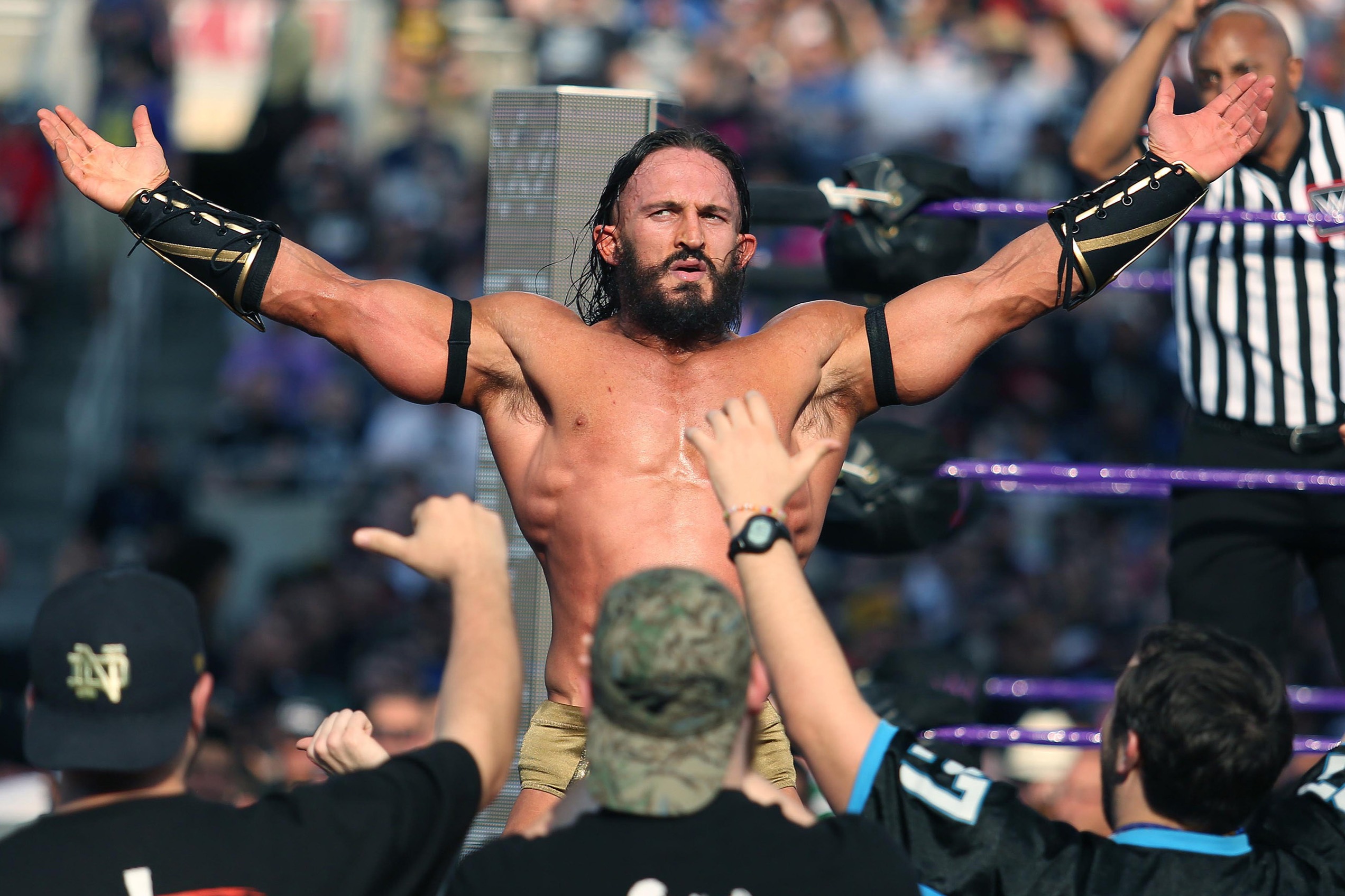 AEW star Pac discovered slumped over in vehicle outside CAVA restaurant ...