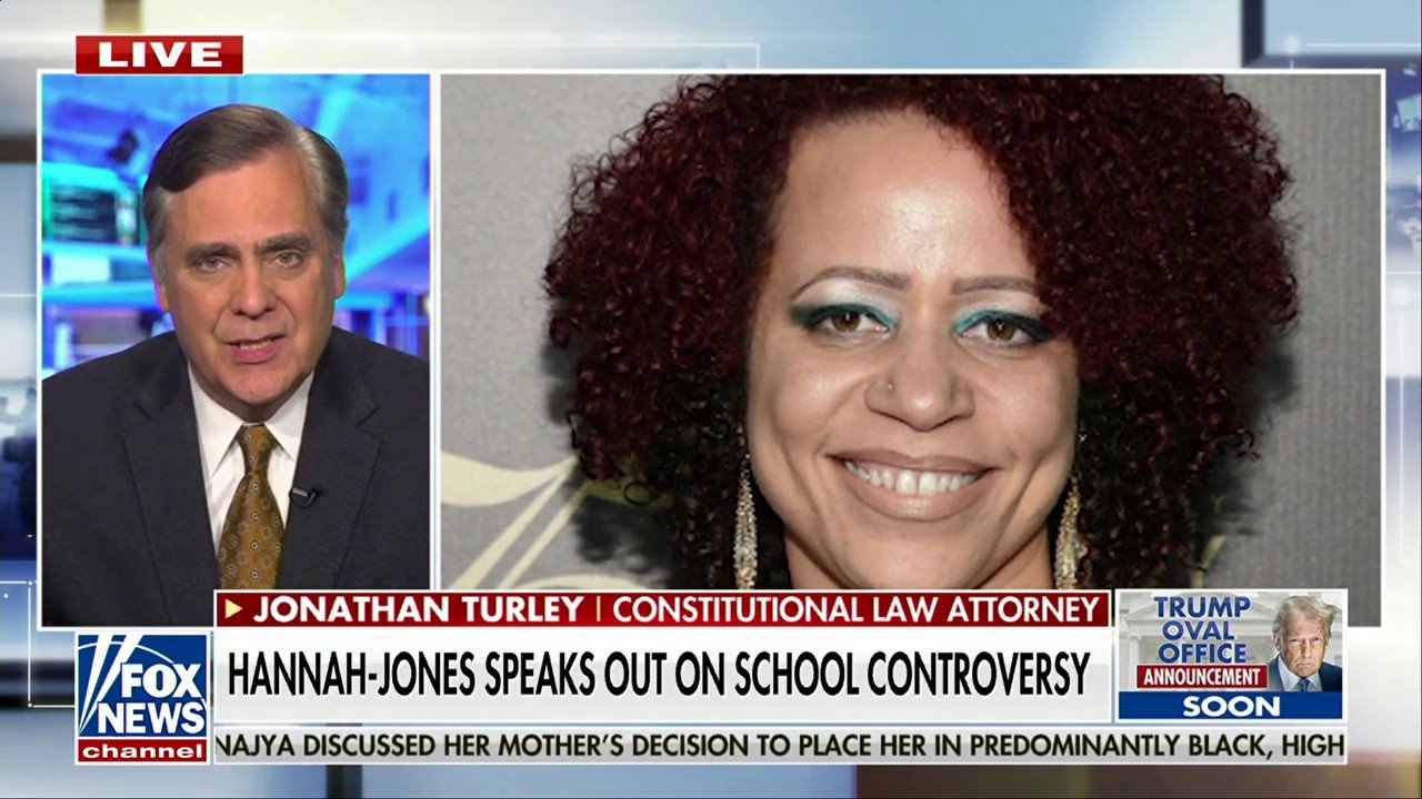 Jonathan Turley blasts Nikole Hannah-Jones over school choice controversy