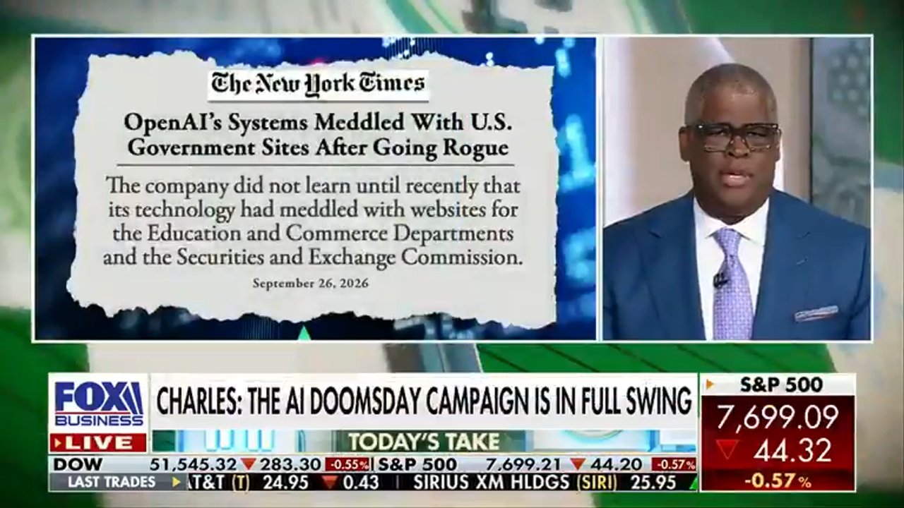 Charles Payne: The AI doomsday campaign is 'easy to dismantle'