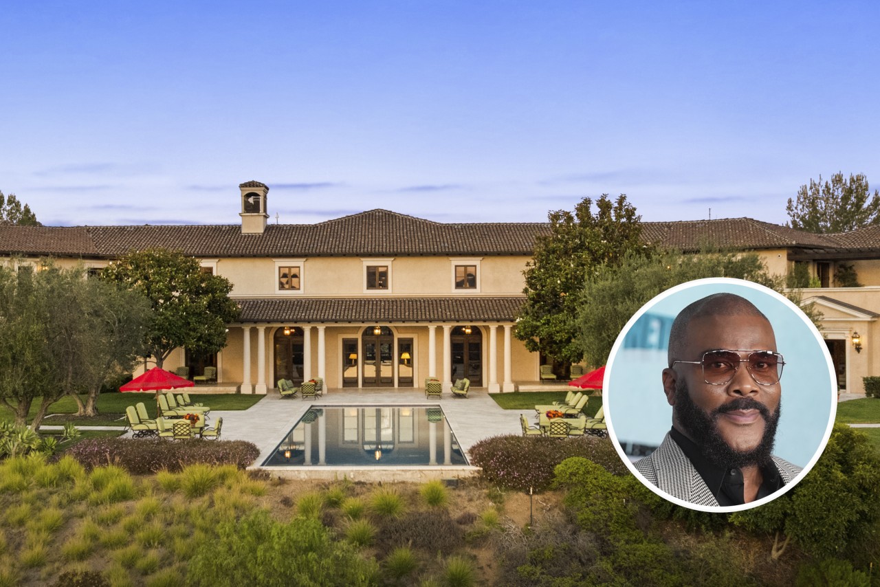 Tyler Perry's Beverly Hills estate asks $57 million