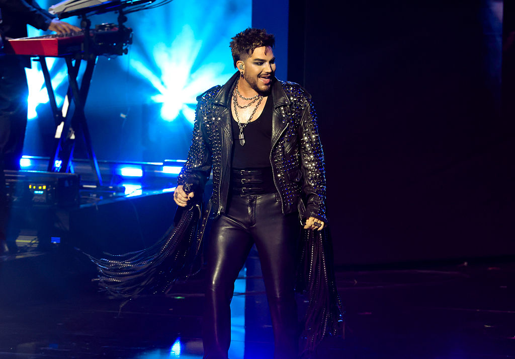Adam Lambert surprises 2026 VMAs with 'Freedom! 90' finale in George ...