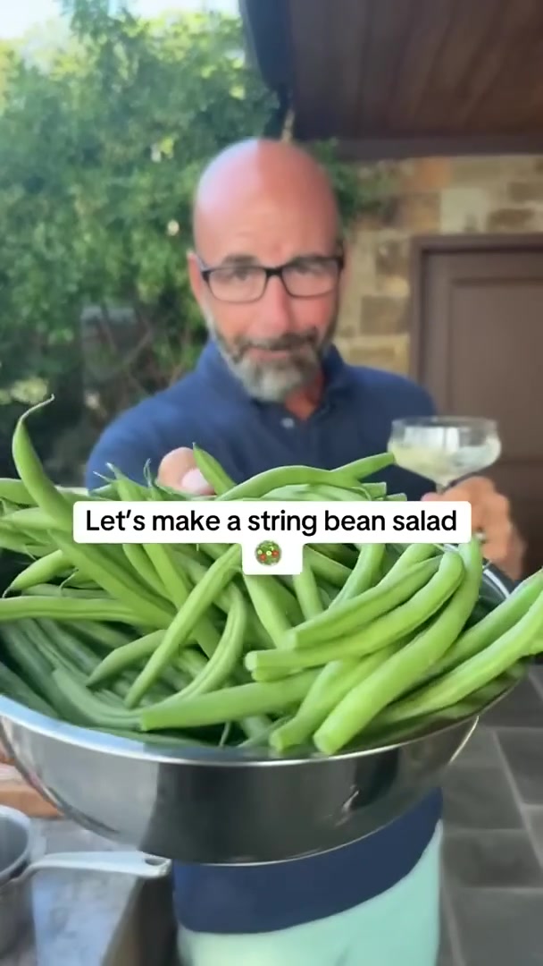 How to make string bean salad 🥗