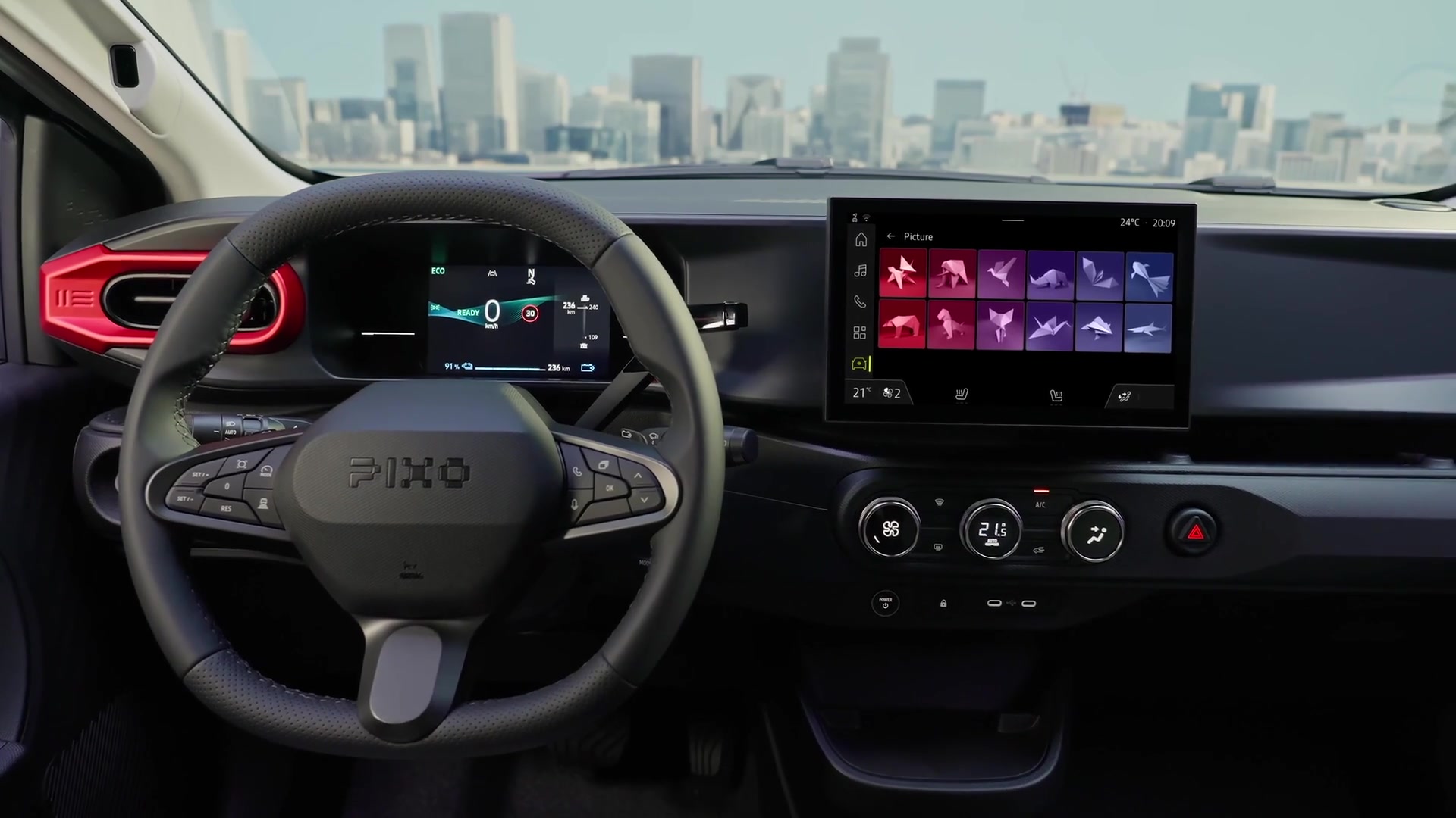 Nissan Pixo interior design