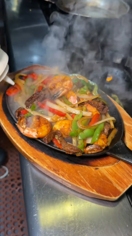 The steak and shrimp fajitas everyone loves