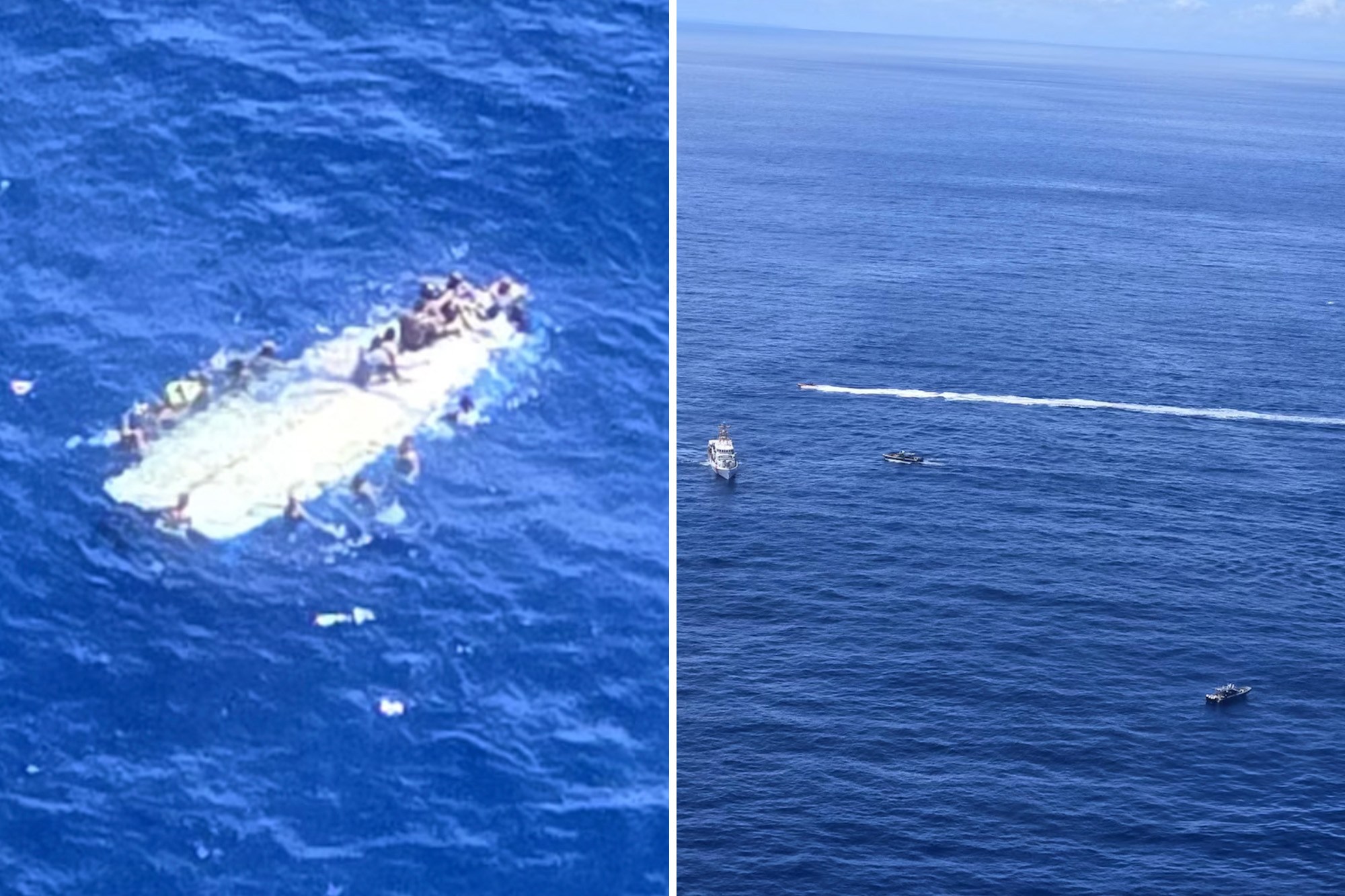 2 dead, 40 rescued, several missing after boat capsizes in waters west ...