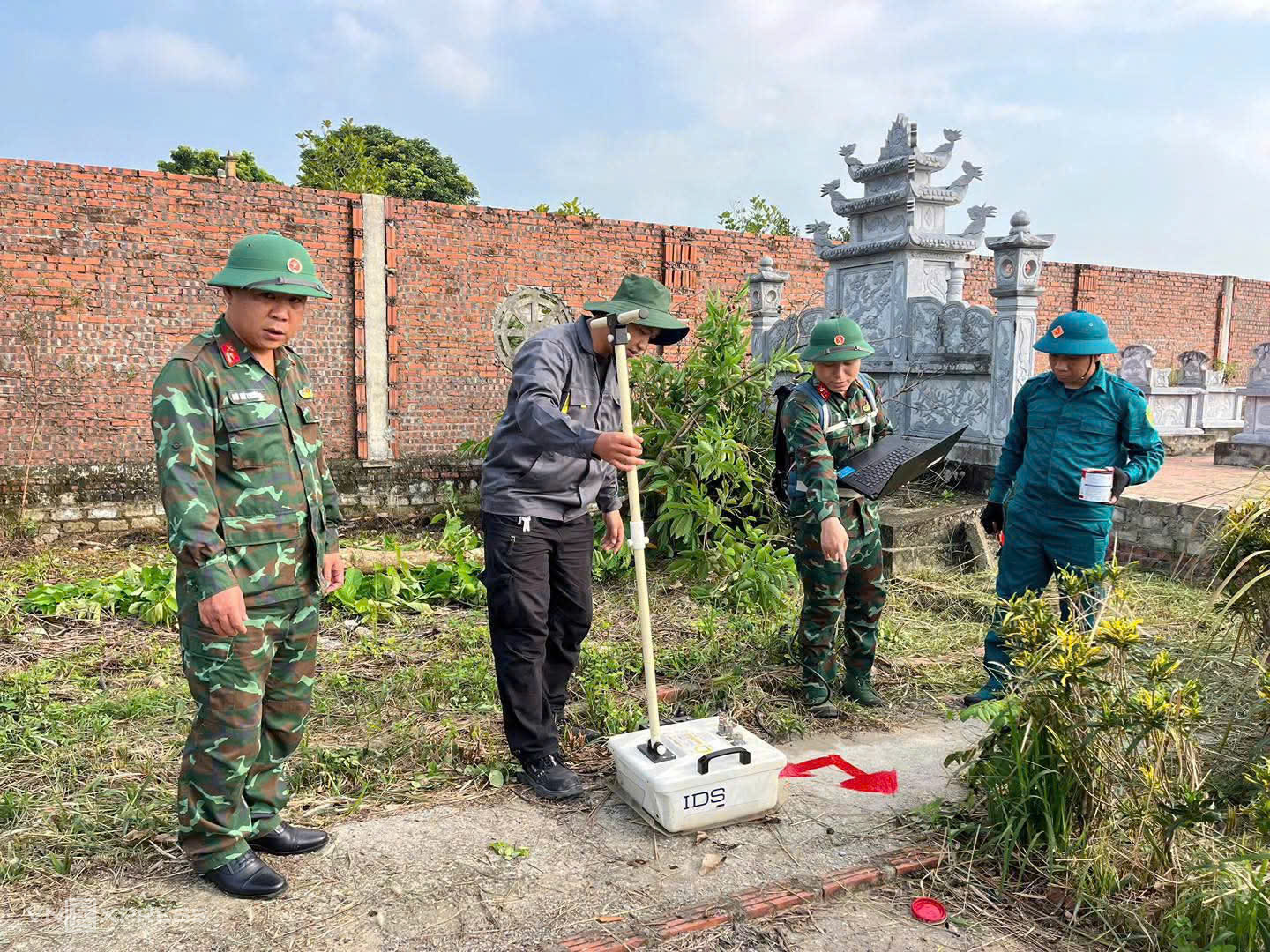 Tìm thấy 20 bộ hài cốt thời chống Pháp tại Mả Chìa
