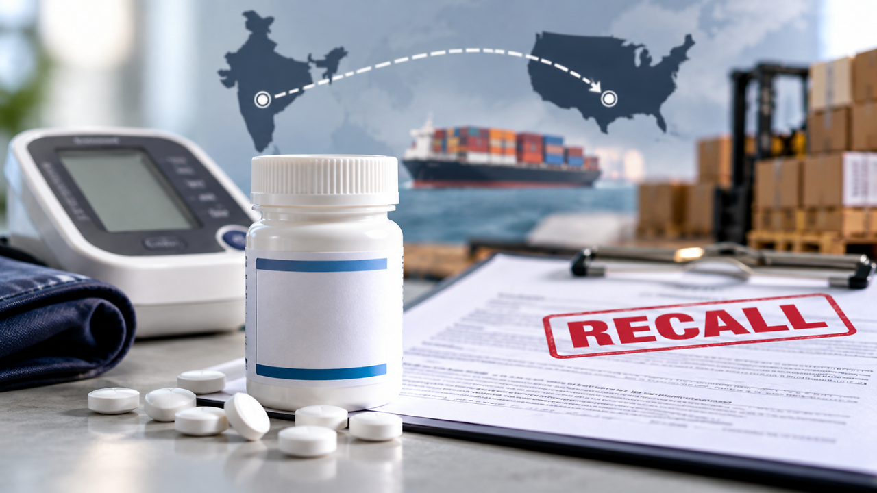 US FDA recalls India-made BP drug for the second time in 3 months: Here ...