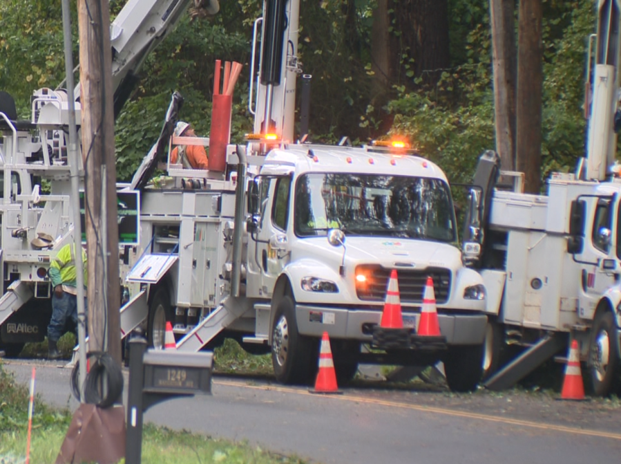 Crews across Connecticut work around the clock to clean up storm damage