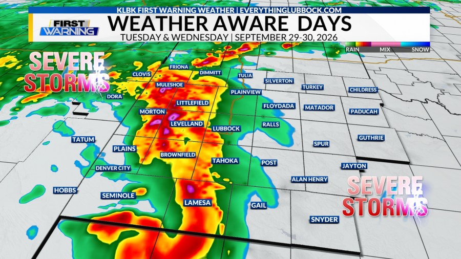 Weather aware | Heavy rain & severe storms return