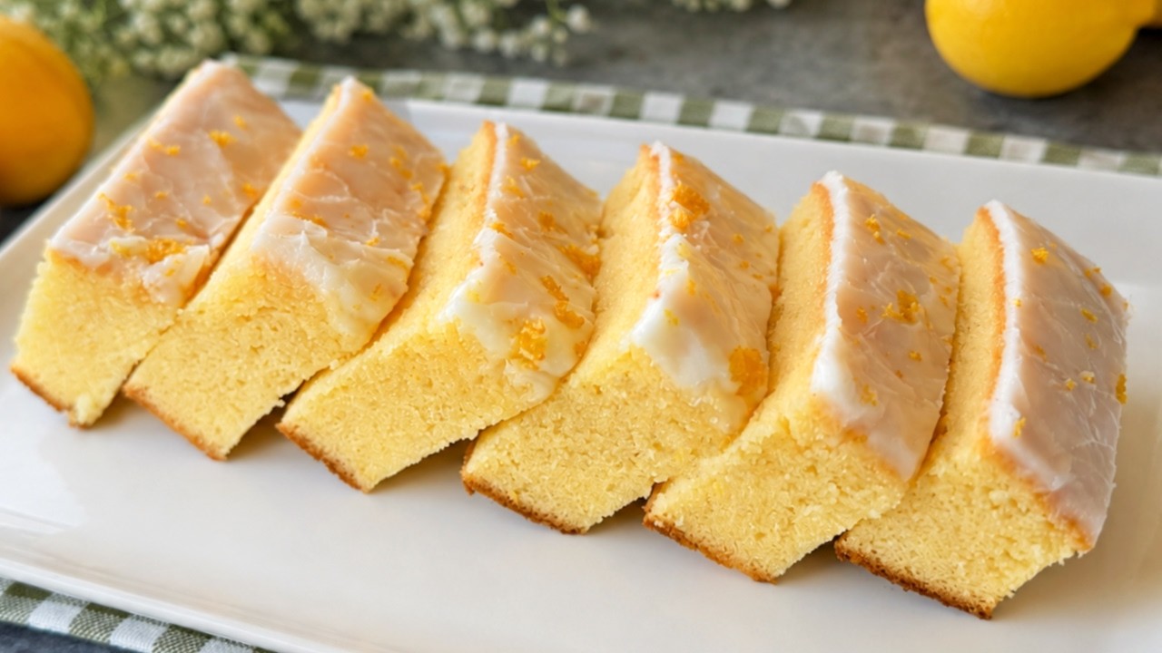 Delicious lemon cake made easy with condensed milk