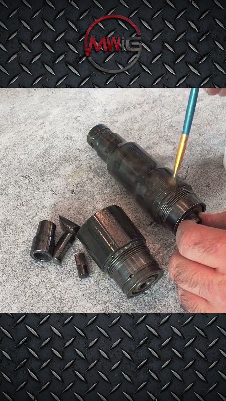 Complete vintage tool restoration: Reviving an old ARO pneumatic ...