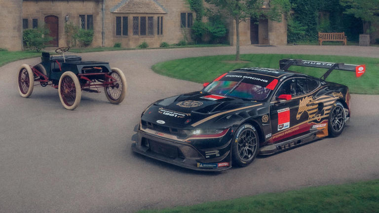 Ford Racing is two years older than Ford, and this Mustang GT3 proves it
