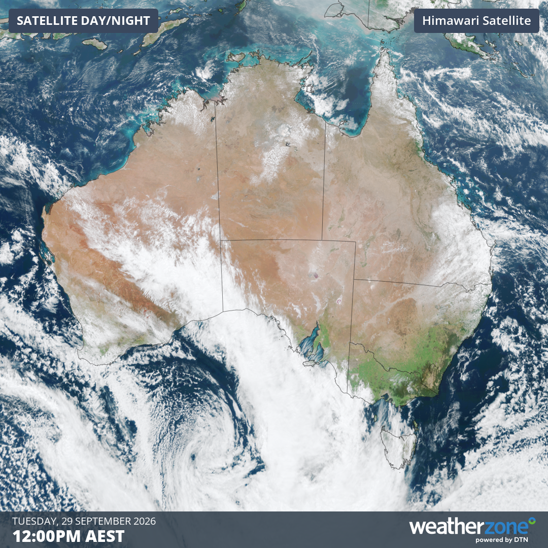 Heat, showers, storms in dynamic weather week across southern Australia