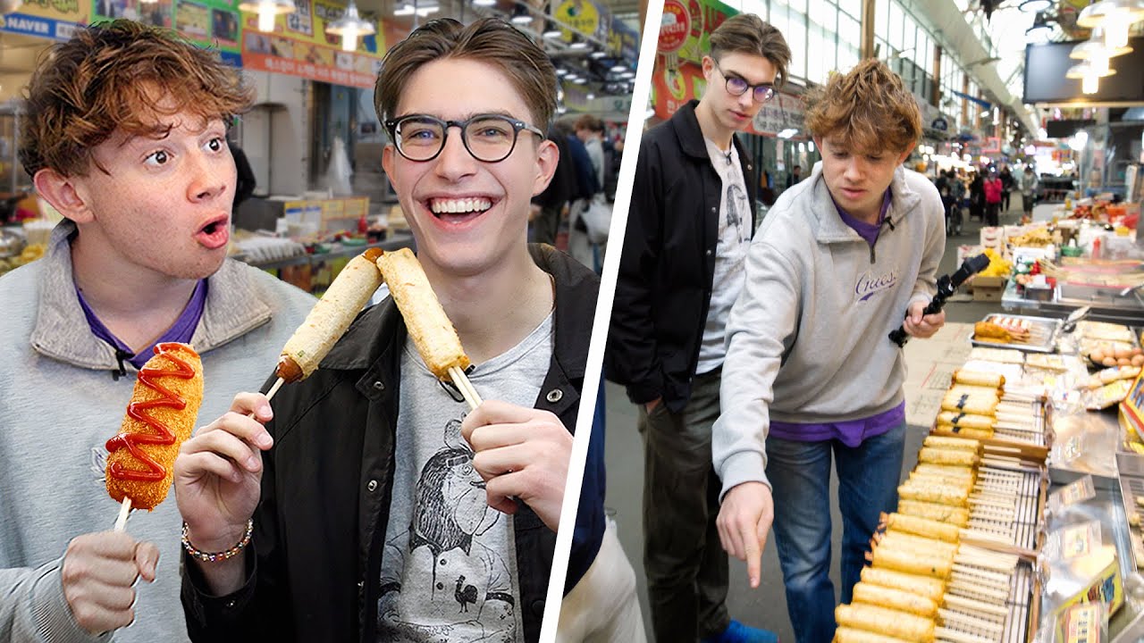 Epic Mokpo food adventure: British friends taste Korea’s best street eats!