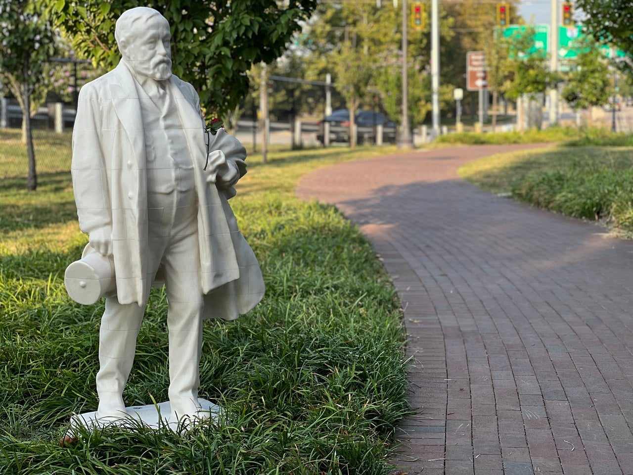 Arson investigation underway after Benjamin Harrison statue destroyed ...