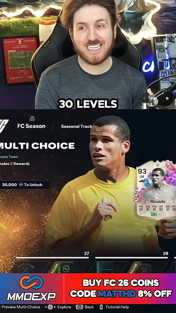 New season level 30 rewards are insane! #fc26 #shorts