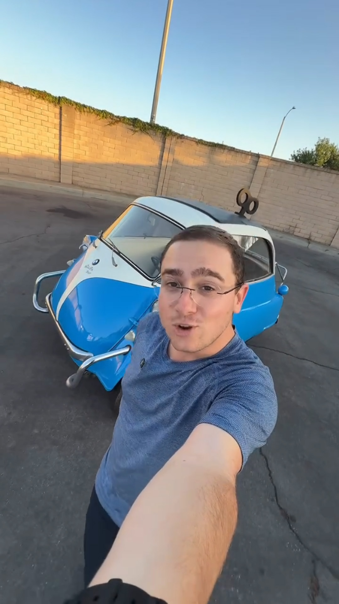 What It’s Like Driving the Tiny BMW Isetta?