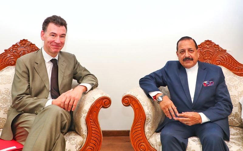 French minister meets Dr Jitendra, discusses scaling up cooperation in ...