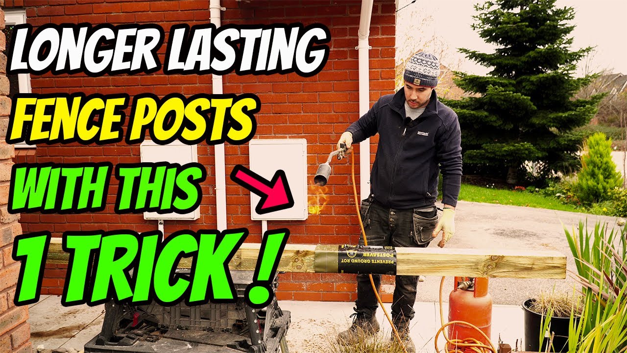 Make your fence posts last longer! (Pro tips)