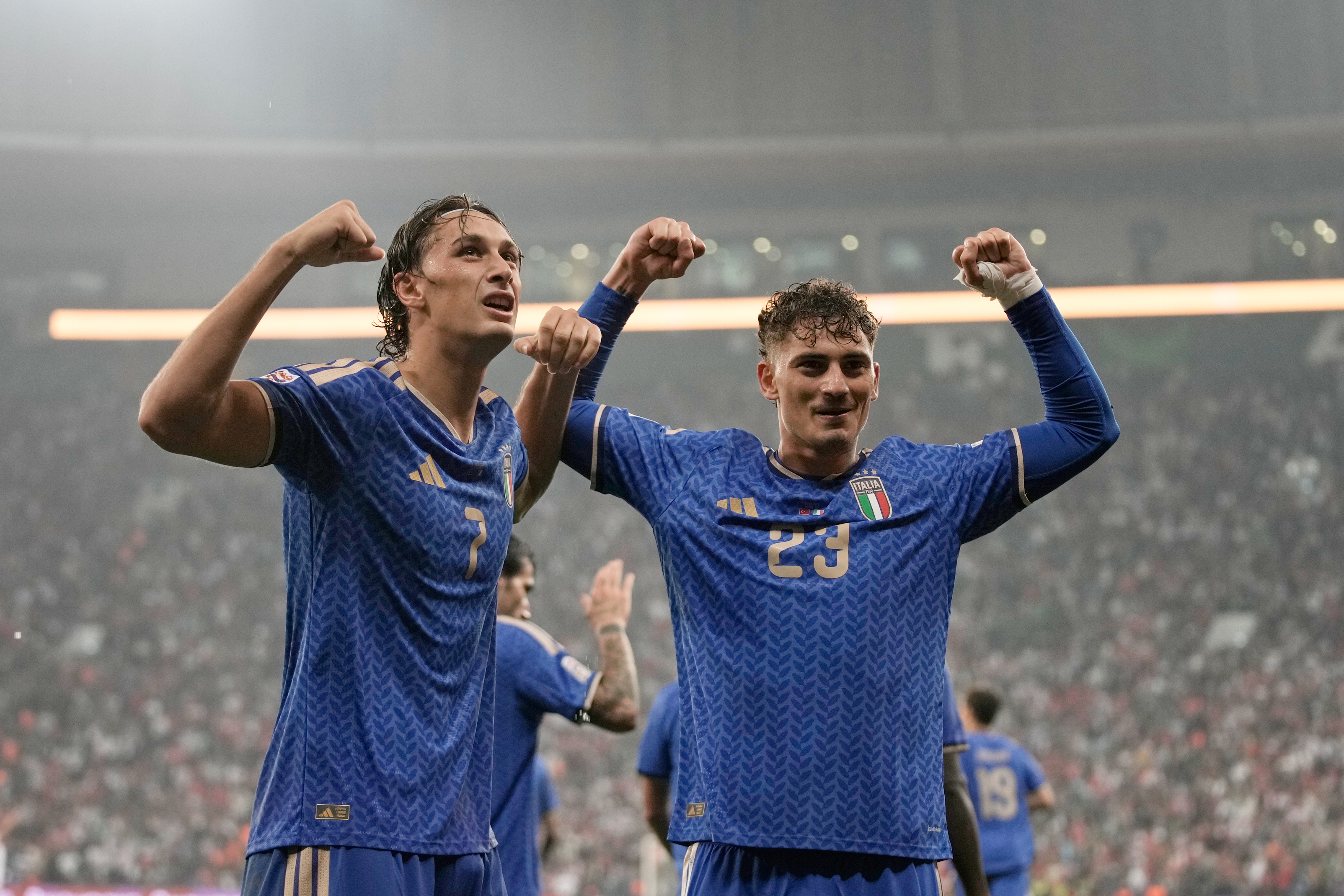 Pio and Sebastiano Esposito start for Italy in Nations League, a first ...
