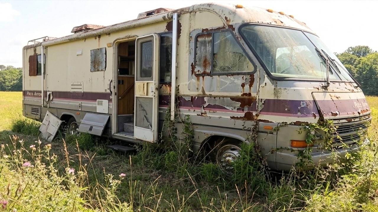 Can this abandoned RV drive home?