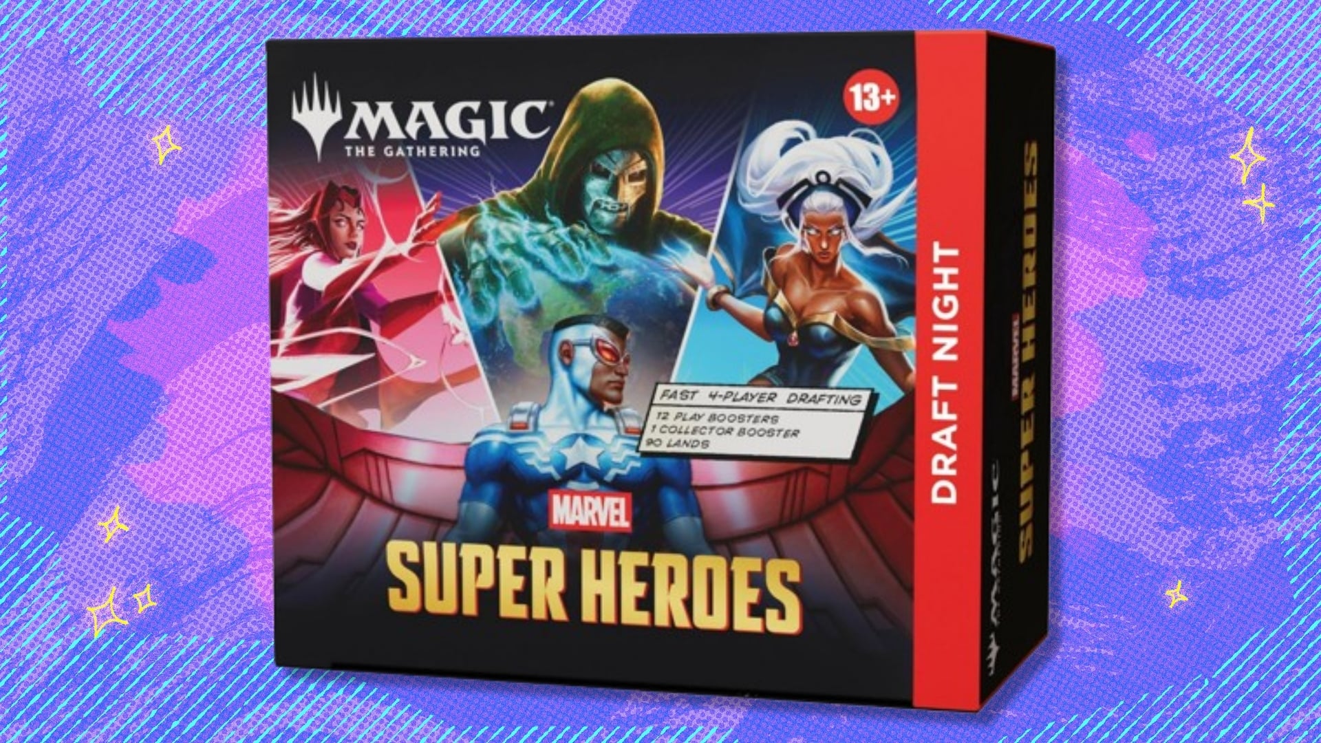 Magic: The Gathering's Marvel Super Heroes draft night box is under ...