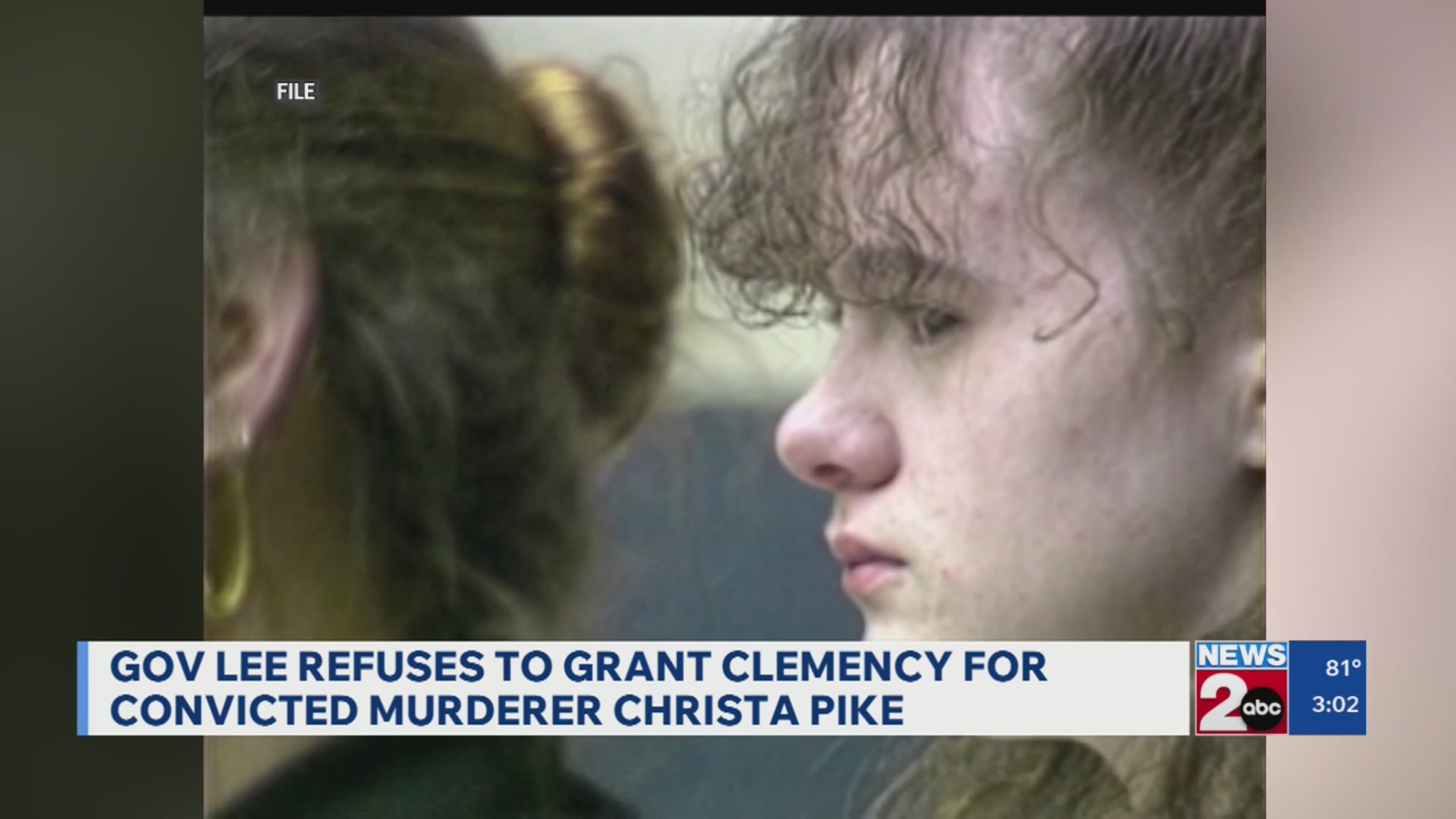 Gov. Lee refuses to grant clemency for Christa Pike