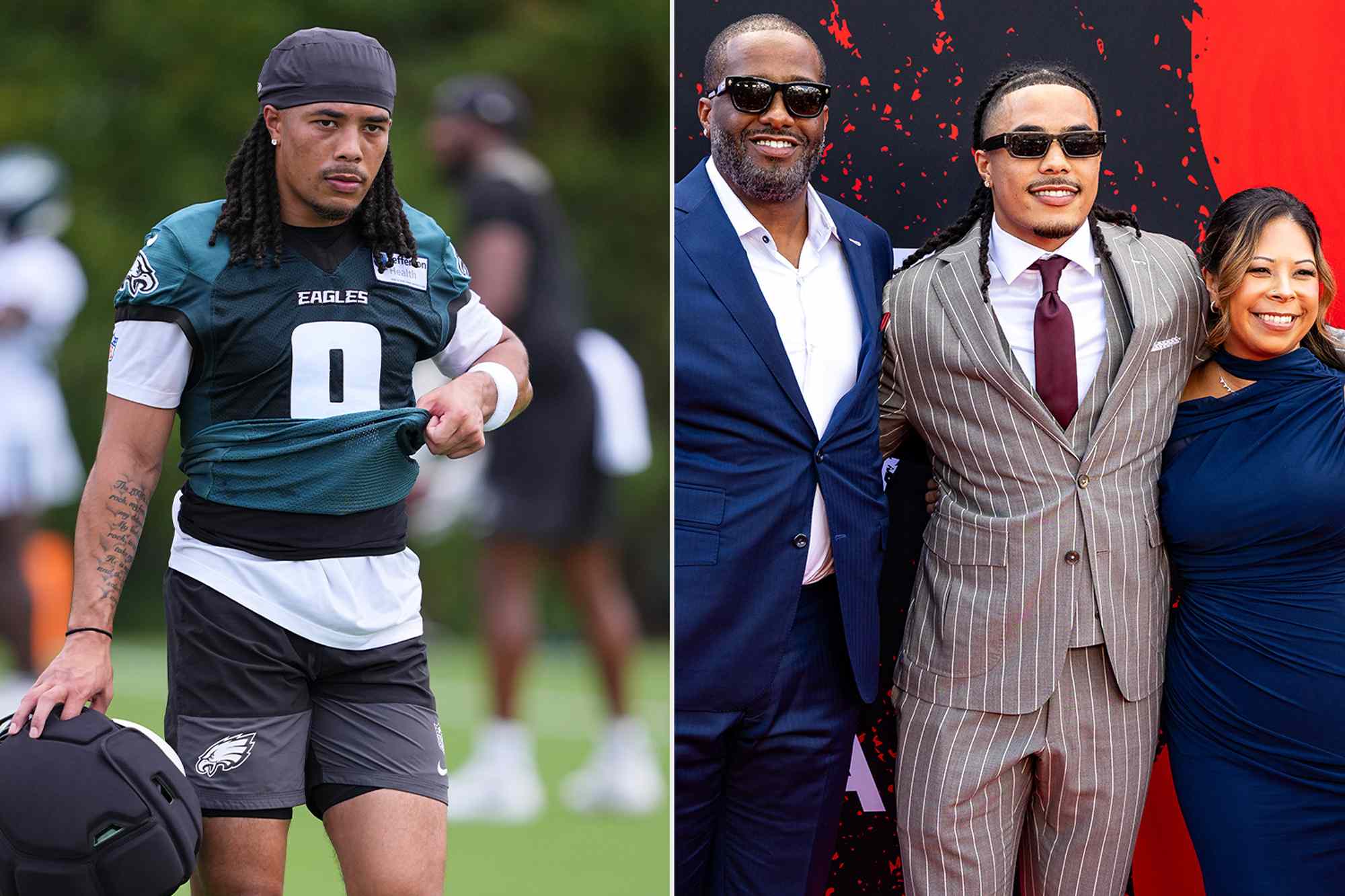 All about Eagles wide receiver Makai Lemon’s parents, Mike and Brandy Lemon