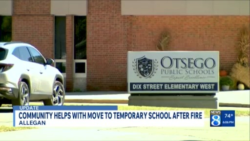 Otsego prepares to move students into temporary school after fire