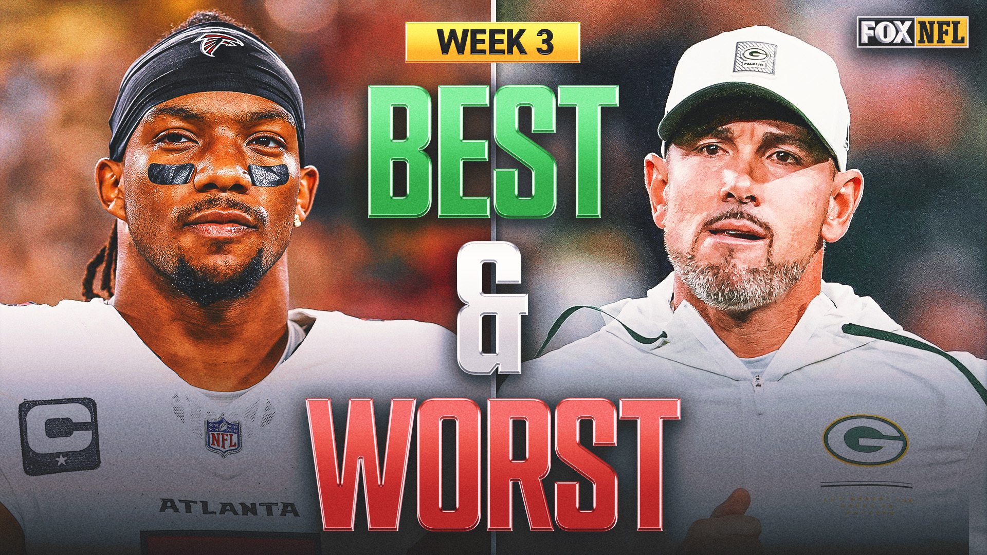 NFL best and worst: Falcons turn it around; no answers for Packers, Patriots