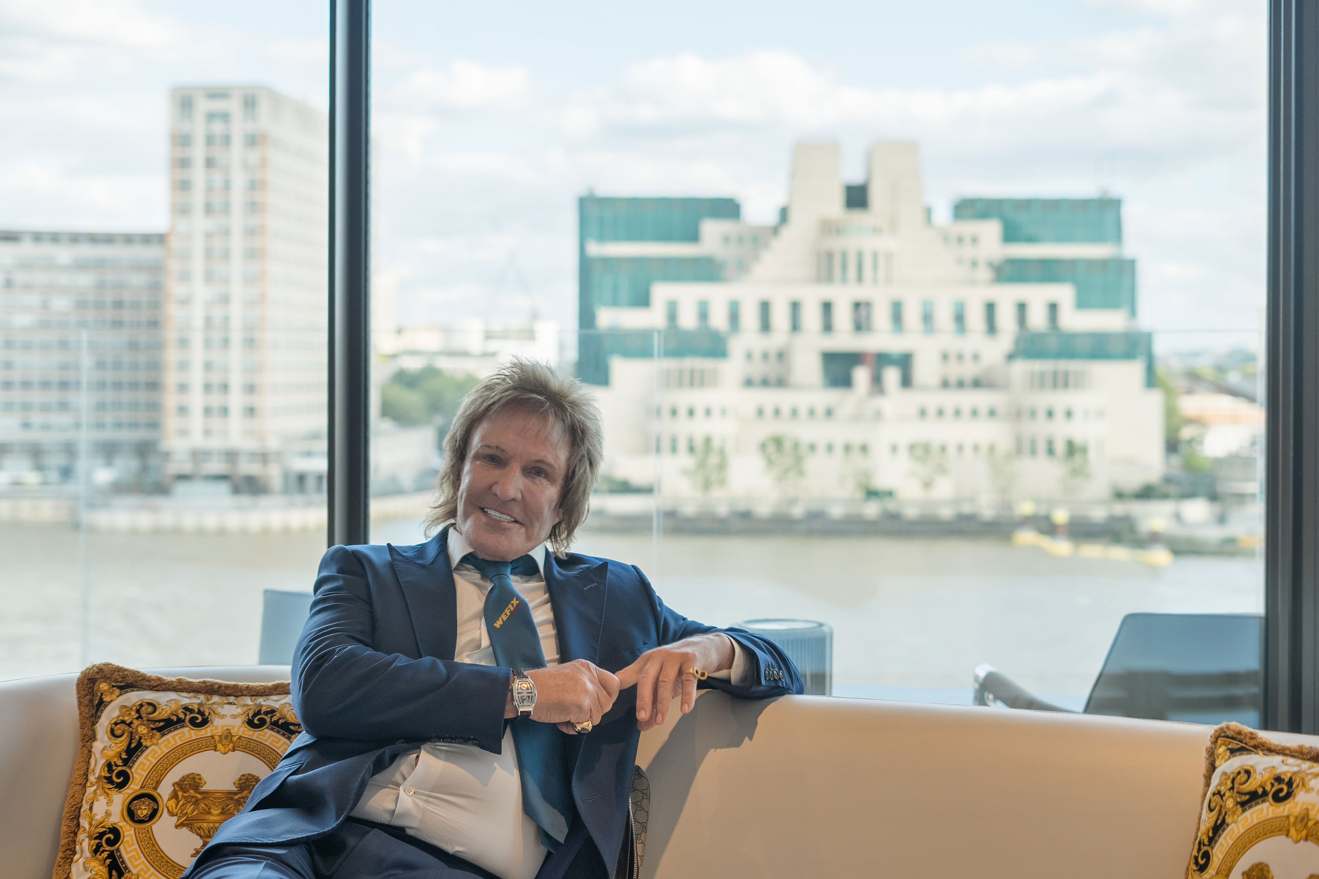 Millionaire Charlie Mullins puts £9m London apartment facing MI6 up for ...