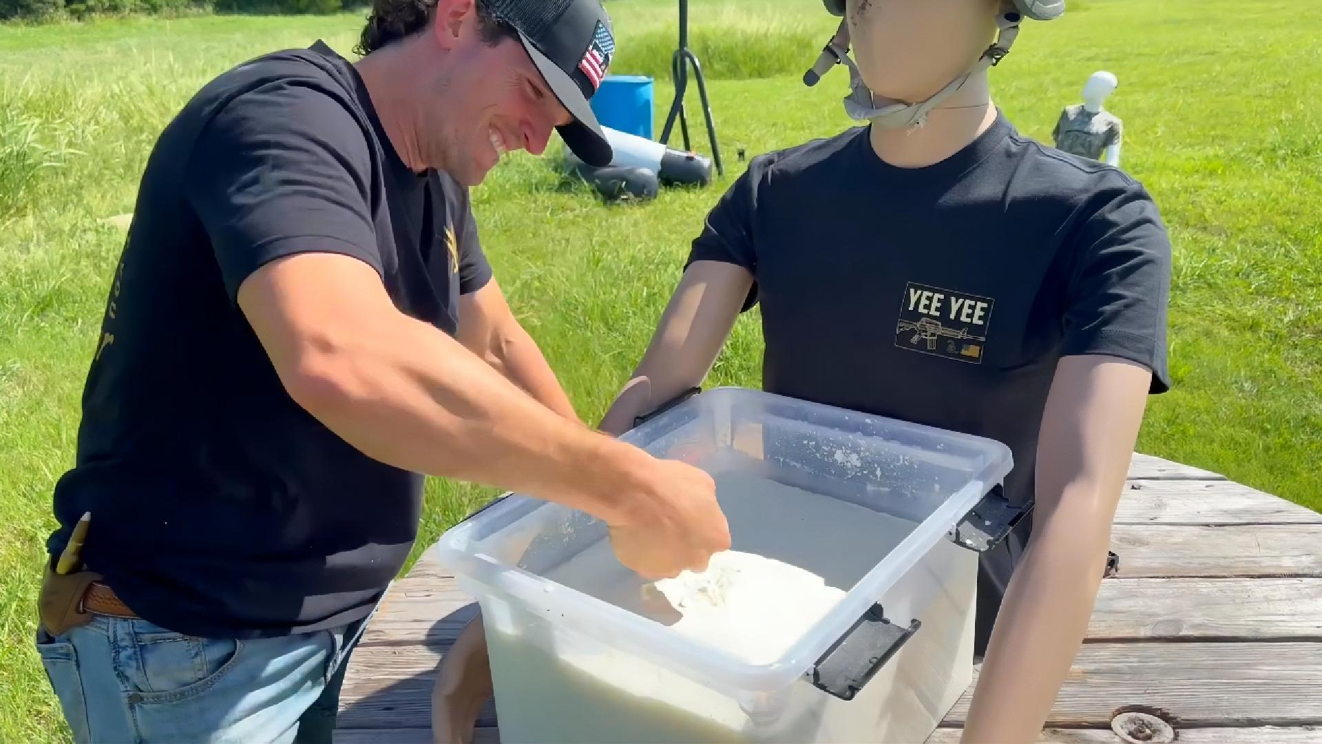 Is oobleck bulletproof?