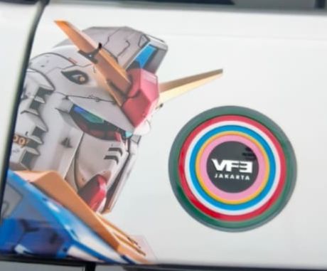 Mobil listrik Vinfast VF3 makin lucu, modif tipis livery kartun